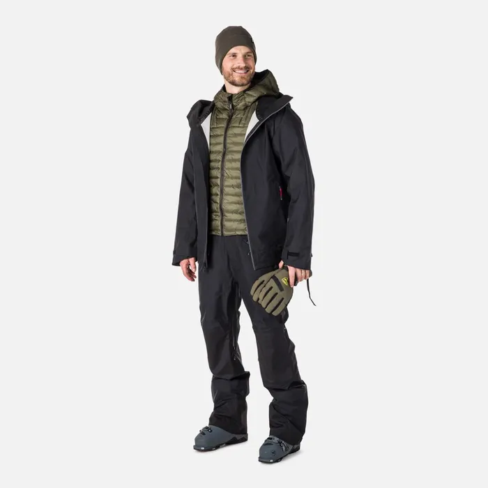 Men Men039s SKPR ThreeLayer Jacket Black200 Rossignol Ski and Snowboard Jackets
