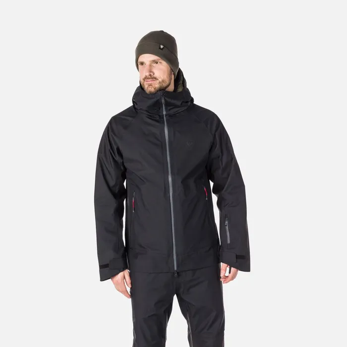 Men Men039s SKPR ThreeLayer Jacket Black200 Rossignol Ski and Snowboard Jackets