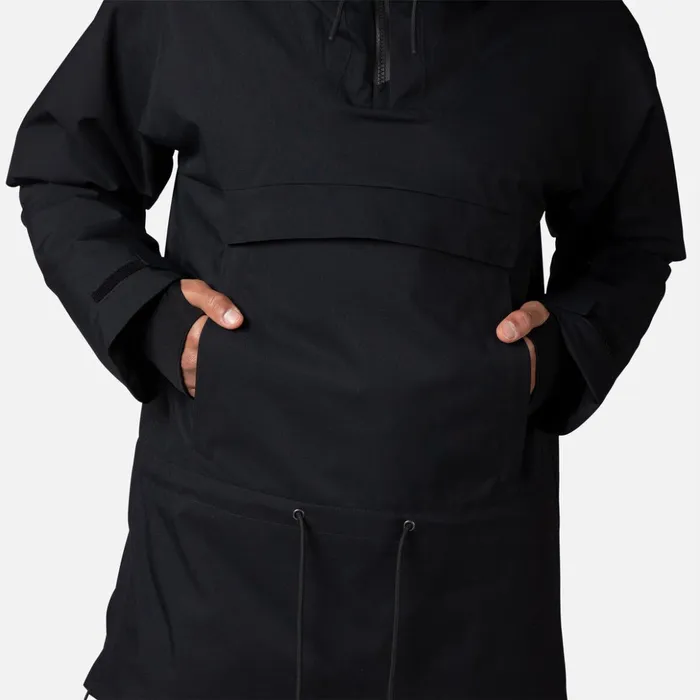 Men Men039s Snowboard Anorak Black200 Rossignol Ski and Snowboard Jackets