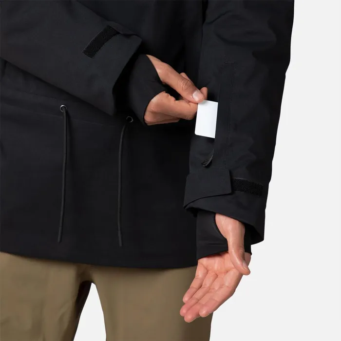 Men Men039s Snowboard Anorak Black200 Rossignol Ski and Snowboard Jackets