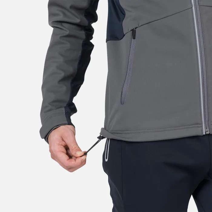 Men Men039s Softshell Jacket Onyxgrey Rossignol Softshell and Lightweight Jackets