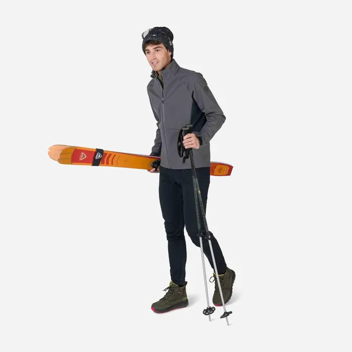 Men Men039s Softshell Jacket Onyxgrey Rossignol Softshell and Lightweight Jackets