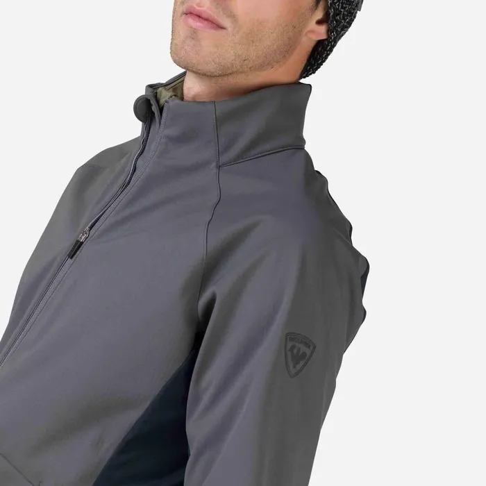 Men Men039s Softshell Jacket Onyxgrey Rossignol Softshell and Lightweight Jackets