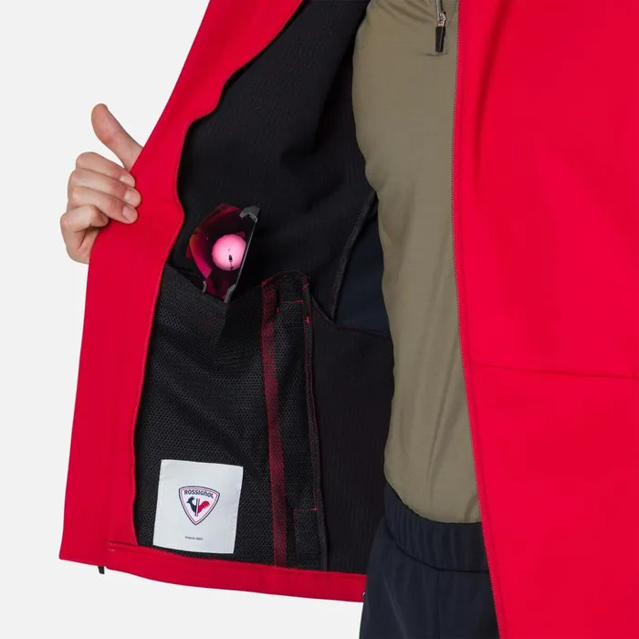 Men Men039s Softshell Jacket Sportsred301 Rossignol Softshell and Lightweight Jackets