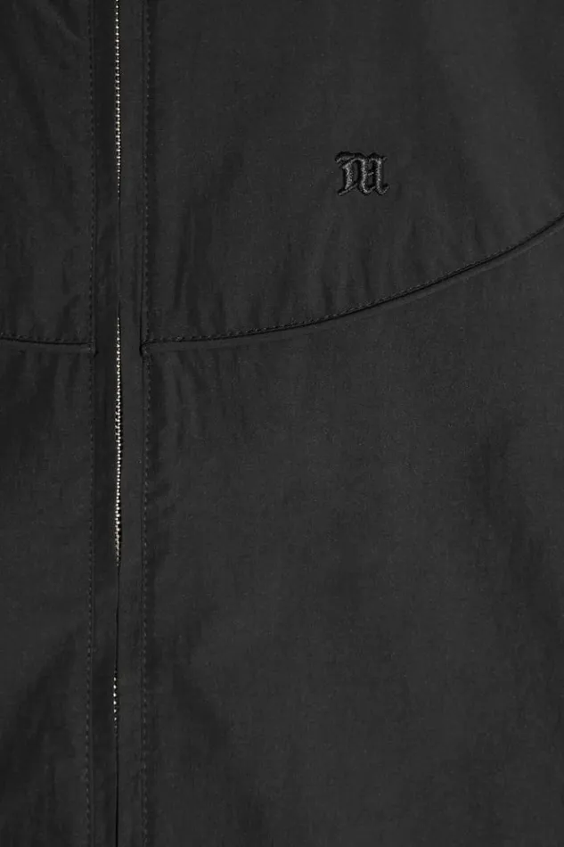Men Outerwear MISBHV Crushed Nylon Milano Jacket Black