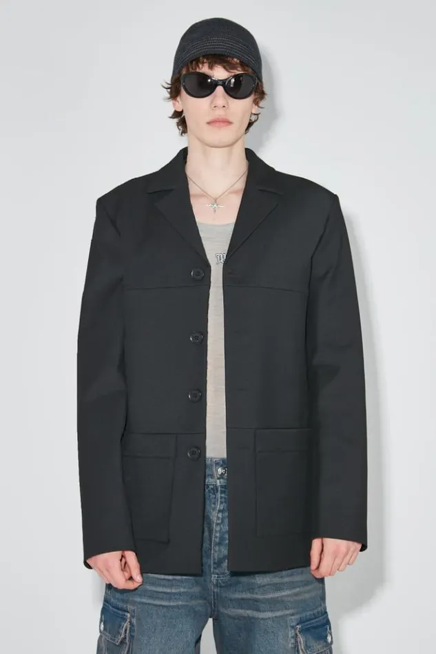 Men Outerwear MISBHV Davide Blazer Black