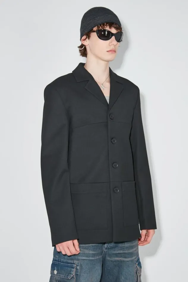 Men Outerwear MISBHV Davide Blazer Black