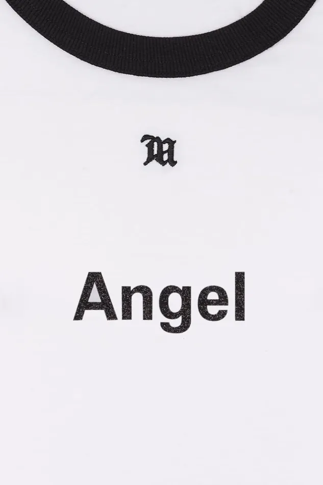 Men TShirts MISBHV Angel Raglan TShirt Off White
