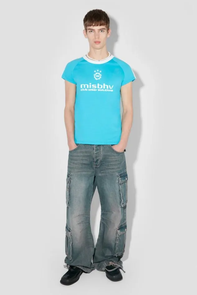 Men TShirts MISBHV Hools TShirt Blue