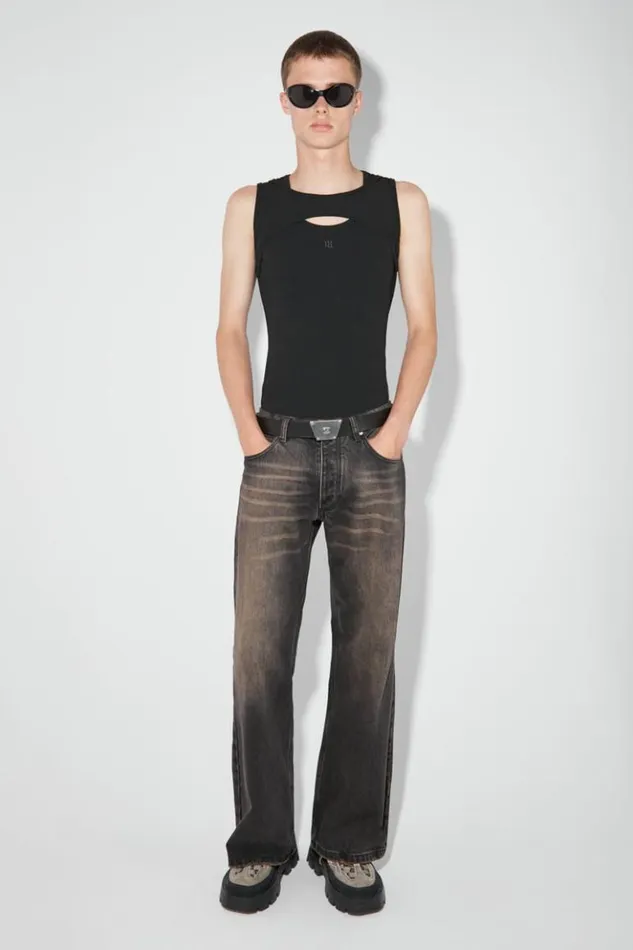Men TShirts MISBHV Tank Top Black