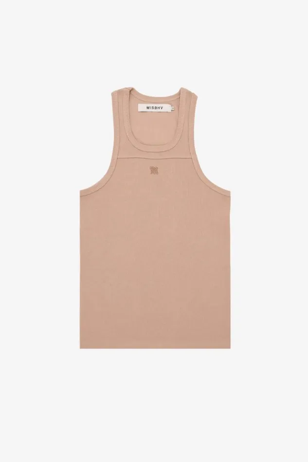 Men TShirts MISBHV The M Tank Top Beige
