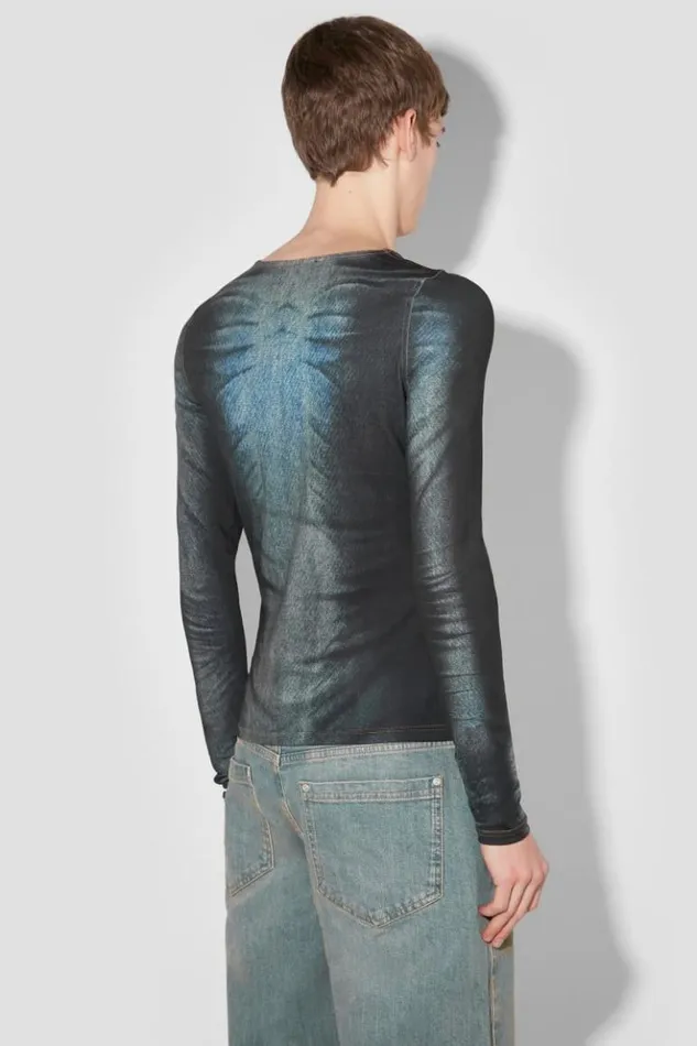 Men Tops MISBHV Denim Poly Longsleeve Mlc