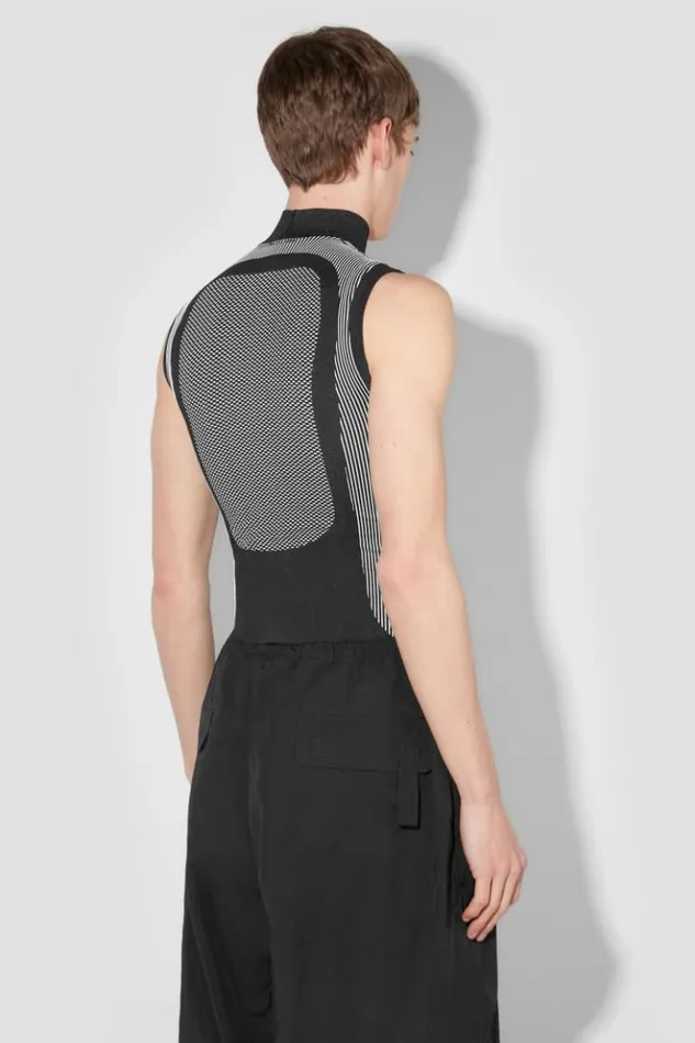 Men Tops MISBHV Sport Active Sleeveless Blackwhite