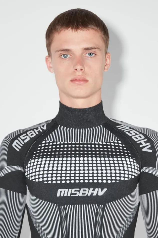 Men Tops MISBHV Sport Europa Longsleeve Blackwhite