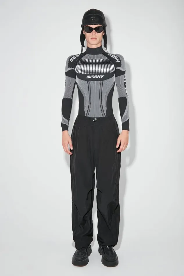Men Tops MISBHV Sport Europa Longsleeve Blackwhite