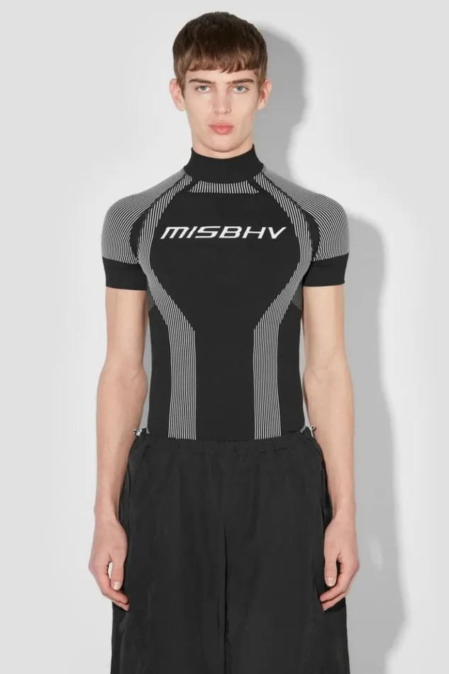 Men Tops MISBHV Sport TShirt Blackwhite