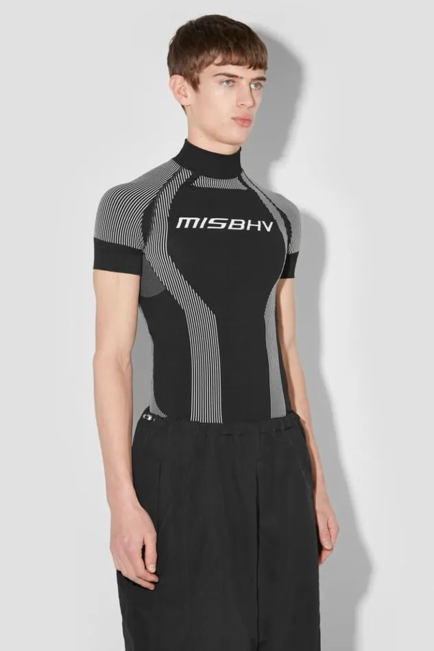 Men Tops MISBHV Sport TShirt Blackwhite