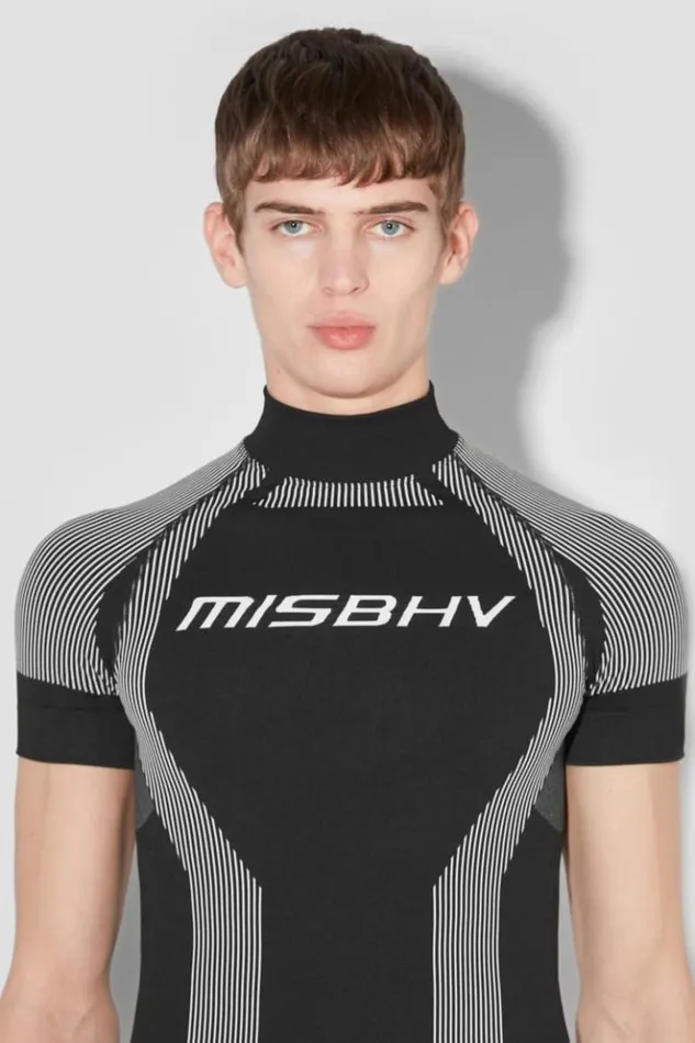 Men Tops MISBHV Sport TShirt Blackwhite