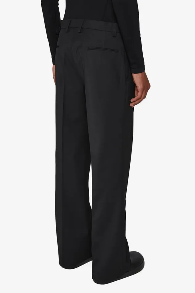 Men Trousers MISBHV Relaxed Tailored Trousers Black