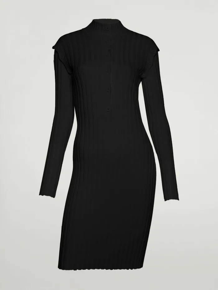 Merino Detach Dress Black Women Wolford Dresses and Skirts