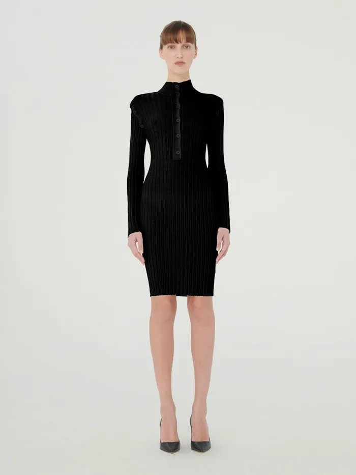 Merino Detach Dress Black Women Wolford Dresses and Skirts
