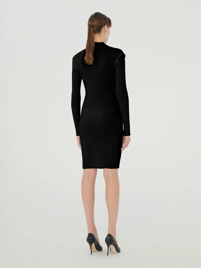 Merino Detach Dress Black Women Wolford Dresses and Skirts