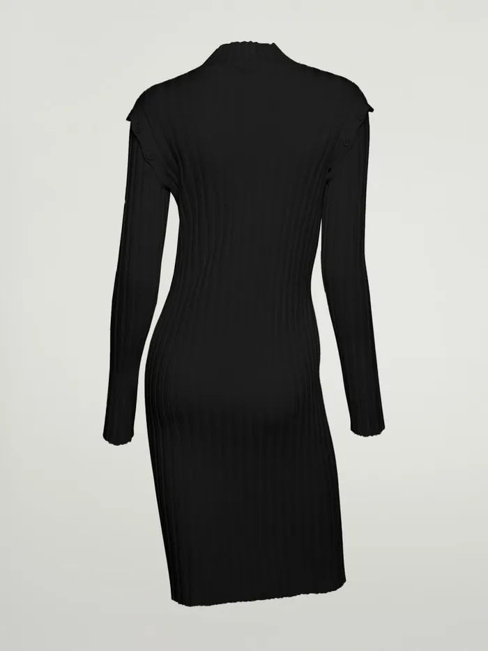 Merino Detach Dress Black Women Wolford Dresses and Skirts
