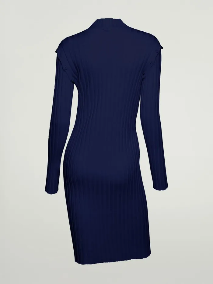 Merino Detach Dress Navy Women Wolford Dresses and Skirts
