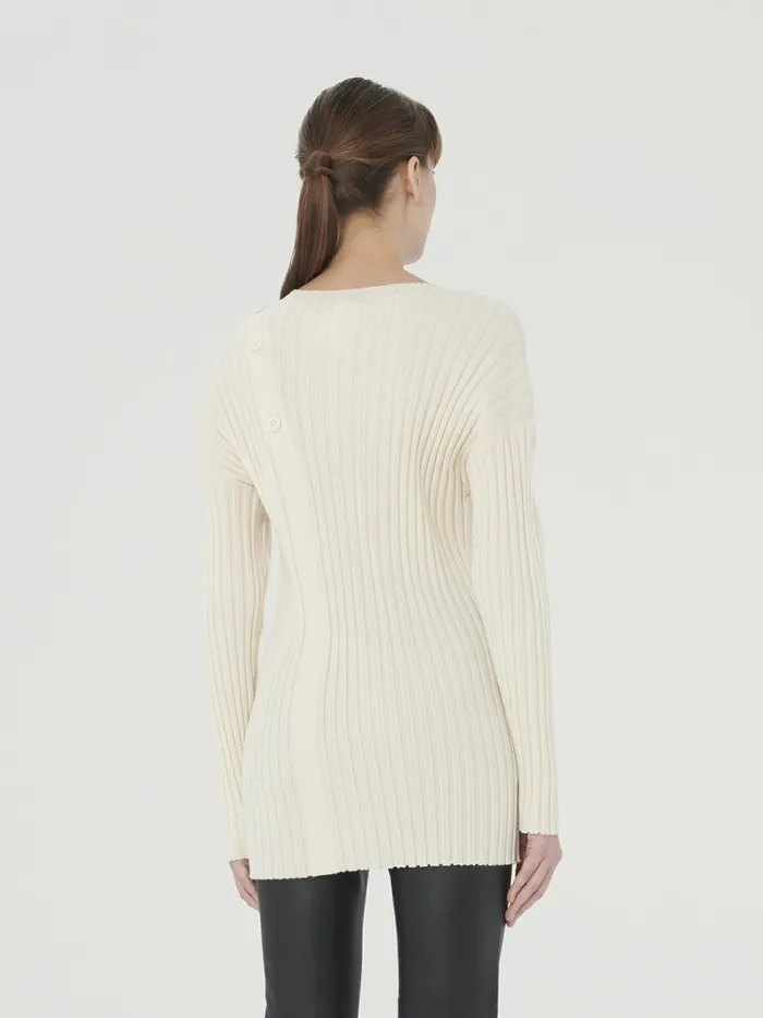 Merino Detach Top Long Sleeves Flour Women Wolford Tops