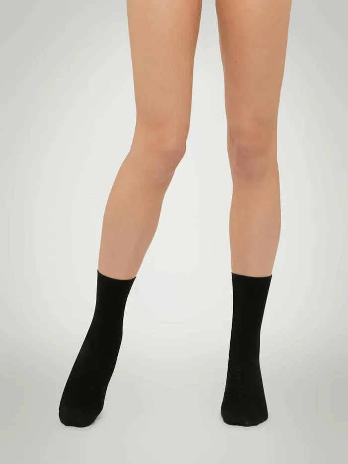 Merino Socks Black Women Wolford Socks
