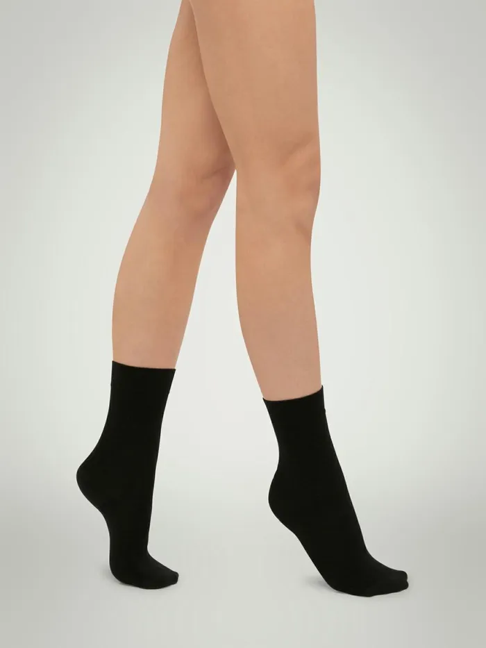 Merino Socks Black Women Wolford Socks