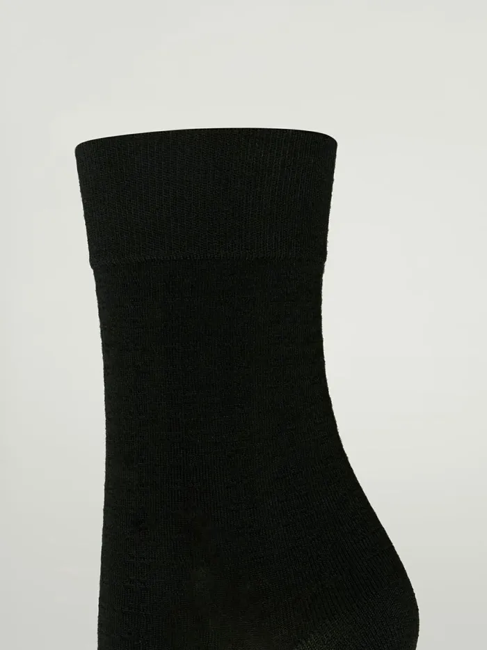 Merino Socks Black Women Wolford Socks