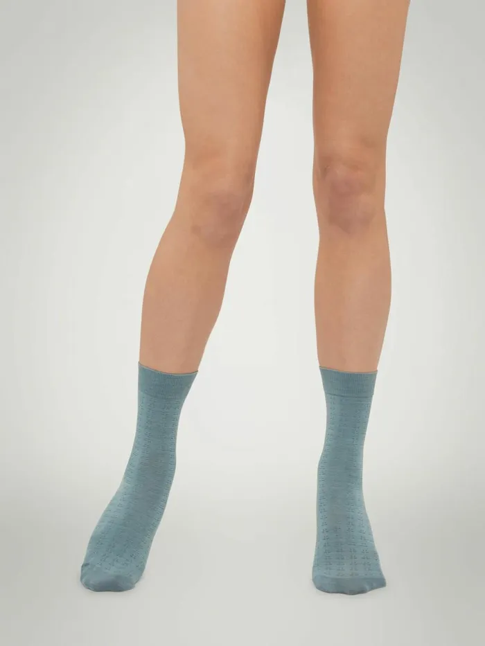 Merino Socks Sky Women Wolford Socks