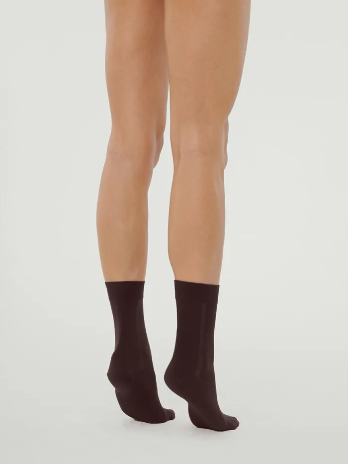 Merino Socks Soft Cacao Women Wolford Socks