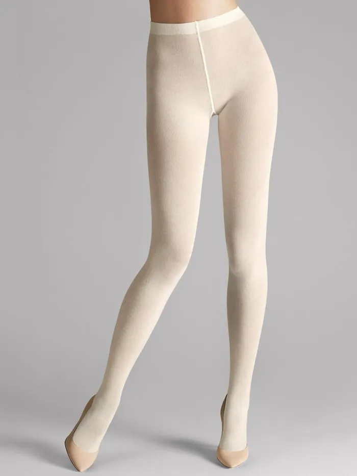 Merino Tights Ecrue Women Wolford Tights