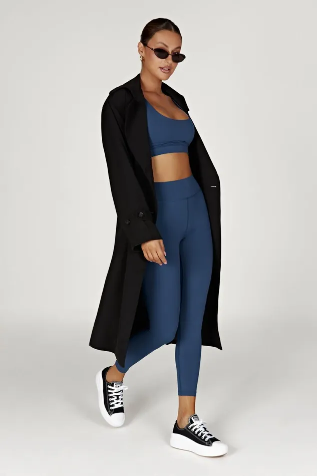 Meshki Activewear Bottoms Women Venus V Back Leggings 8211 Navy Navy Meshki Activewear Bottoms Women Venus V Back Leggings 8211 Navy Navy
