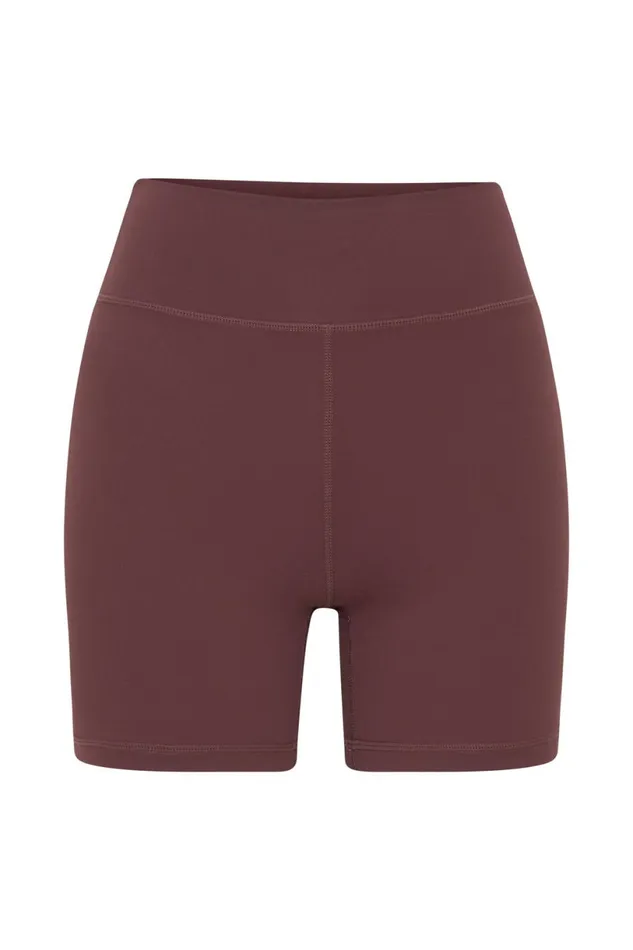 Meshki Activewear Women Carly Bike Shorts 8211 Mahogany Mahogany