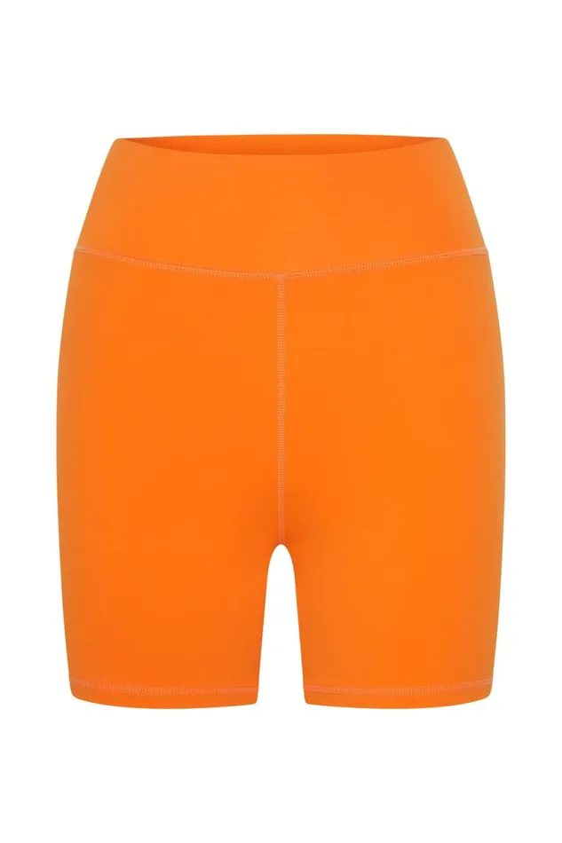 Meshki Activewear Women Carly Bike Shorts 8211 Tangerine Tangerine Meshki Activewear Women Carly Bike Shorts 8211 Tangerine Tangerine