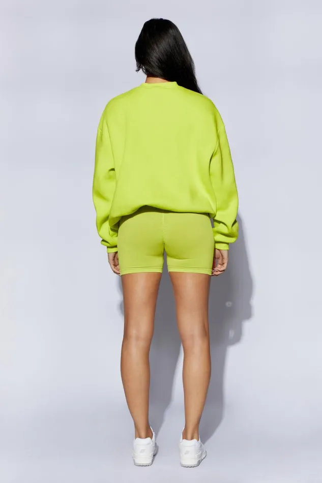 Meshki Activewear Women Danica Seamless Shorts 8211 Lime Green Limegreen Meshki Activewear Women Danica Seamless Shorts 8211 Lime Green Limegreen