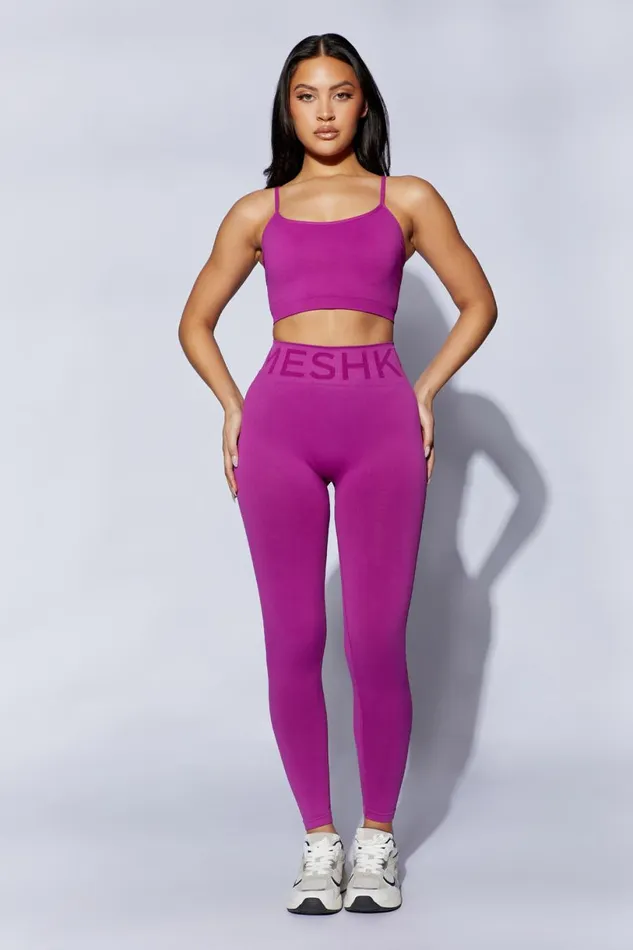 Meshki Activewear Women Lanie Scoop Neck Tank Top 8211 Violet Violet Meshki Activewear Women Lanie Scoop Neck Tank Top 8211 Violet Violet