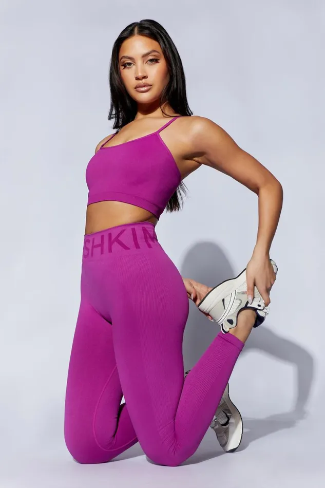 Meshki Activewear Women Lanie Scoop Neck Tank Top 8211 Violet Violet Meshki Activewear Women Lanie Scoop Neck Tank Top 8211 Violet Violet