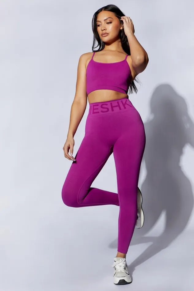 Meshki Activewear Women Lanie Scoop Neck Tank Top 8211 Violet Violet Meshki Activewear Women Lanie Scoop Neck Tank Top 8211 Violet Violet