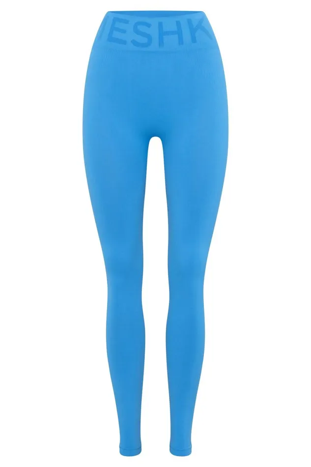 Meshki Activewear Women Leia Seamless Leggings 8211 Blue Blue Meshki Activewear Women Leia Seamless Leggings 8211 Blue Blue