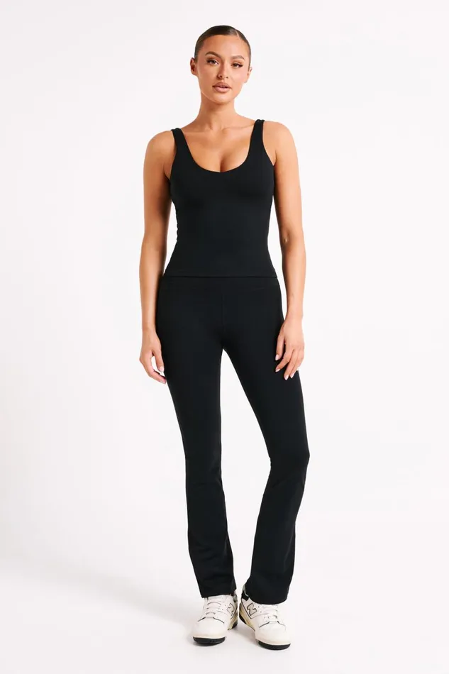 Meshki Activewear Women Sherrie Yoga Pants 8211 Black Black