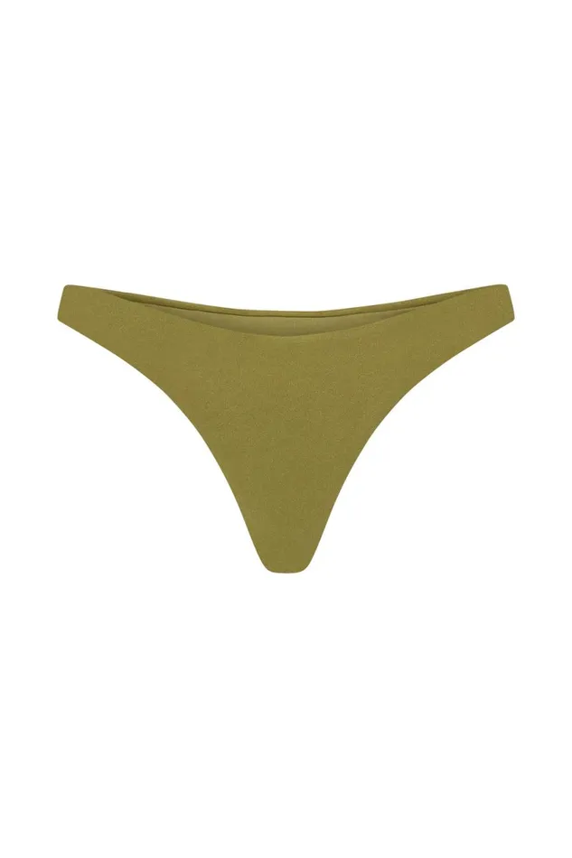 Meshki Bikini Bottoms Women Bambi Cheeky Cut Bikini Bottoms 8211 Olive Olive