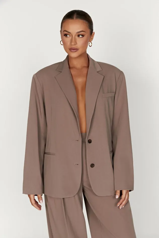 Meshki Blazers Women Simone Oversized Blazer 8211 Coco Coco