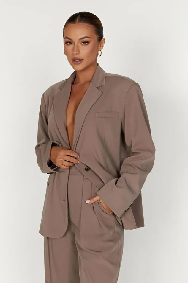 Meshki Blazers Women Simone Oversized Blazer 8211 Coco Coco