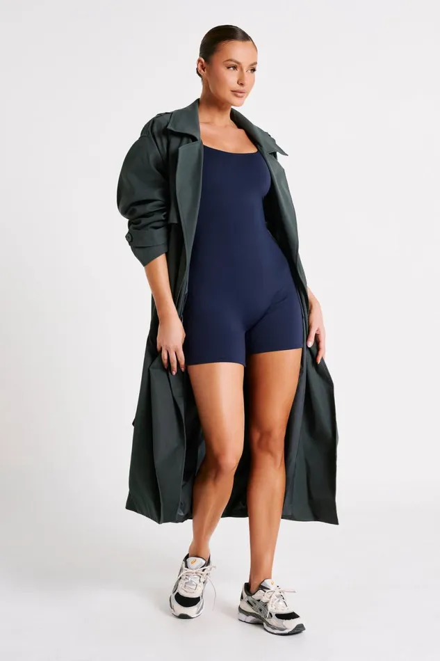 Meshki Coats and Jackets Women Andreas Oversized Trench Coat 8211 Charcoal Charcoal Meshki Coats and Jackets Women Andreas Oversized Trench Coat 8211 Charcoal Charcoal