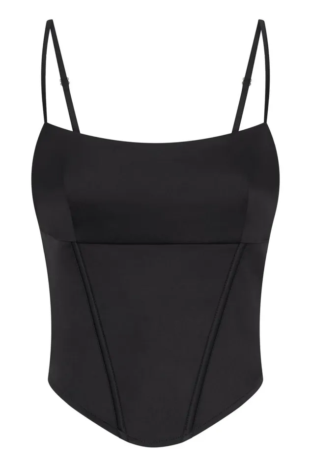 Meshki Corsets Women Desirie Longline Corset Top 8211 Black Black Meshki Corsets Women Desirie Longline Corset Top 8211 Black Black
