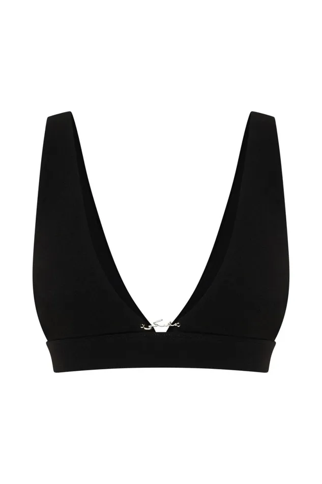 Meshki Crop Tops Women Arla Hardware Bralette 8211 Black Black Meshki Crop Tops Women Arla Hardware Bralette 8211 Black Black